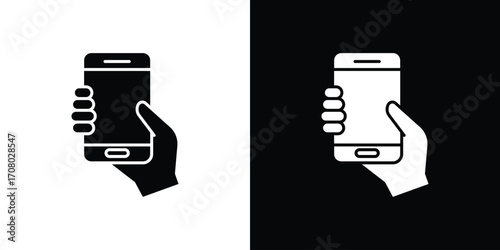 NFC communication icons. glyph vector icon. Vector illustration eps 10