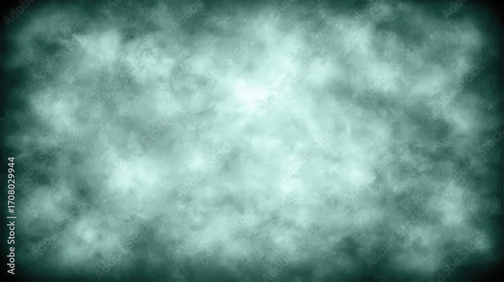 Fototapeta premium A soft, abstract background in muted teal tones, ideal for use in design projects, presentations, or as a backdrop for digital art, Its soothing appearance can enhance various creative works,