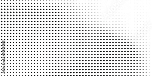 grunge Halftone white and black dots pattern and black gradient grunge texture background. Dotted line comic sport style background