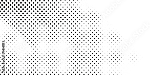 grunge Halftone white and black dots pattern and black gradient grunge texture background. Dotted line comic sport style background