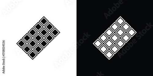 Chocolate icons. glyph vector icon. Vector illustration eps 10