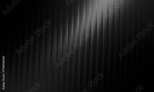 Dark abstract wave texture with black gradient lines