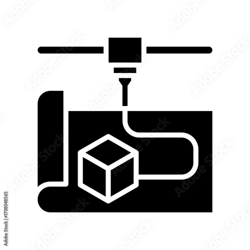 Rapid Prototyping glyph icon