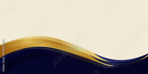 Blue and gold certificate vector illustration design background.eps 10