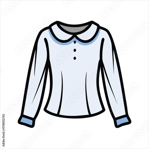 vector illustration of sweater