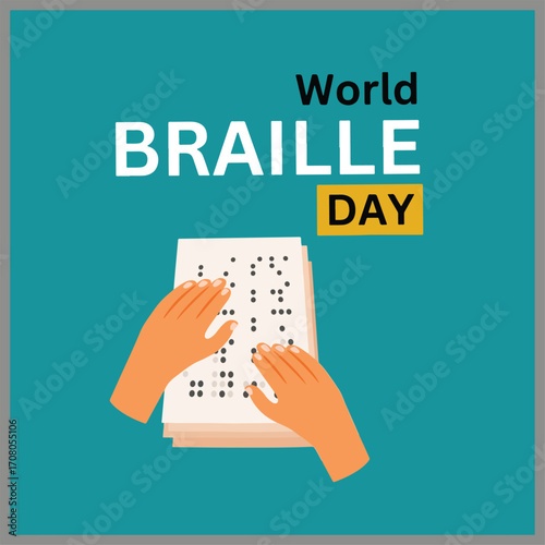 "Celebrate World Braille Day: promoting inclusion, literacy, and accessibility for visually impaired communities worldwide."