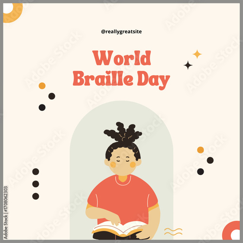 "Celebrate World Braille Day: promoting inclusion, literacy, and accessibility for visually impaired communities worldwide."