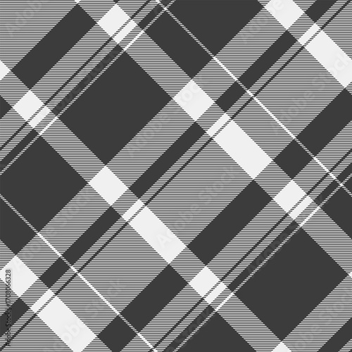 Classic tartan pattern in gray and white. Timeless design for backgrounds, textiles, apparel, or graphic projects needing a touch of traditional style.