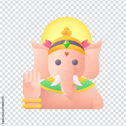 Ganesha Remover of Obstacles Icon