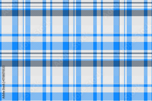 Classic tartan pattern in blue and gray. Versatile for backgrounds, textiles, and festive designs. Evokes tradition and comfort.