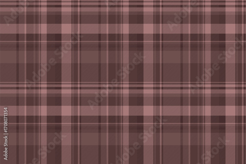 Elegant plaid pattern in muted brown tones. Seamless texture creates a versatile backdrop. Ideal for backgrounds, textiles, design and web projects.