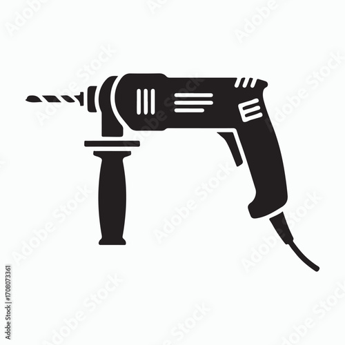 Professional oscillating multi tool solid icon