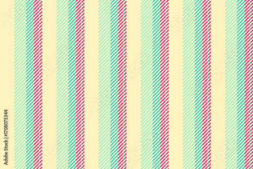 Pastel striped pattern. Seamless textile design featuring textured bands of teal and rose on a cream background.  Ideal for backgrounds, prints and web design.