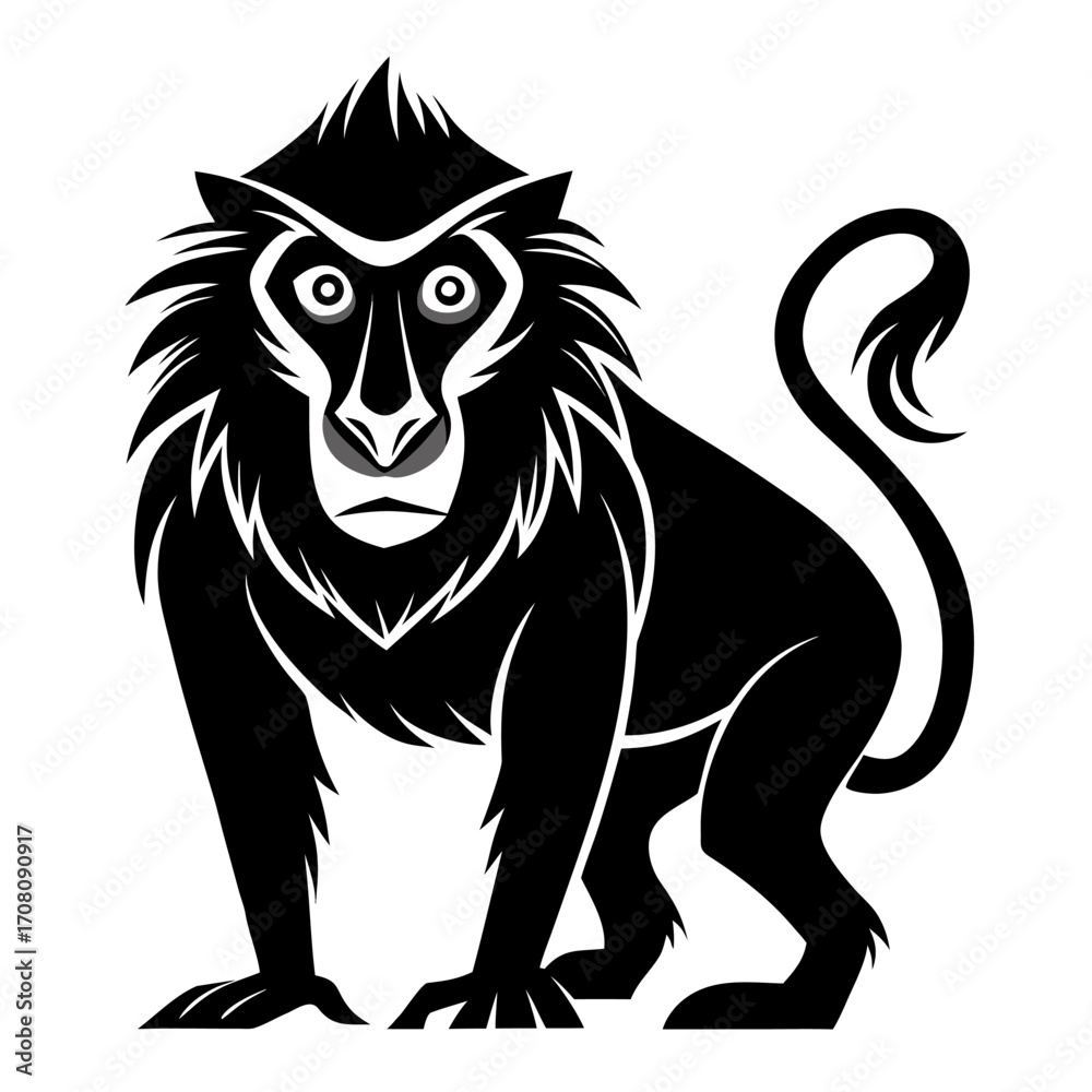 Obraz premium lion vector illustration