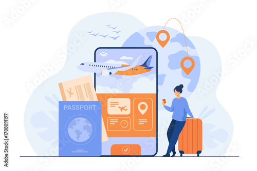 Online app for tourism