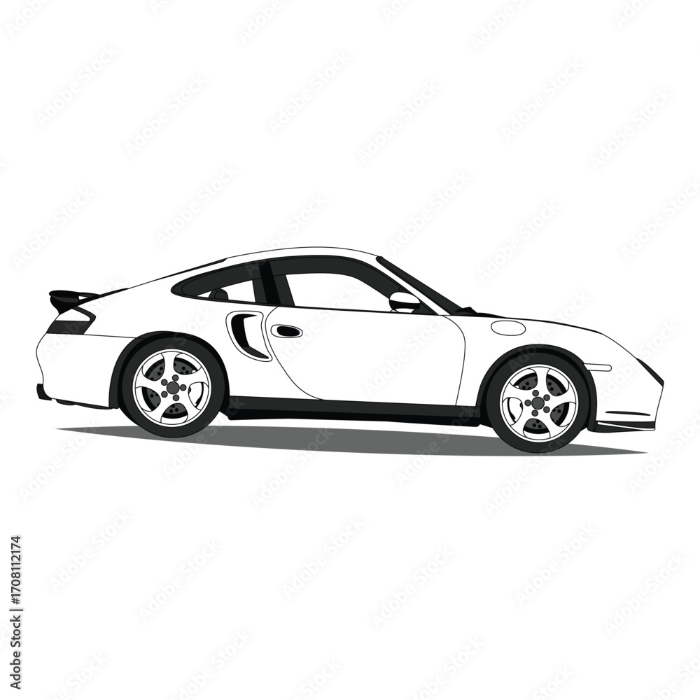 Obraz premium Realistic Car Vector Illustration description:Vector Illustration 