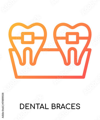 Dentak Braces Icon