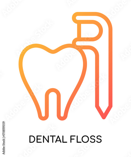 Dental Floss Icon