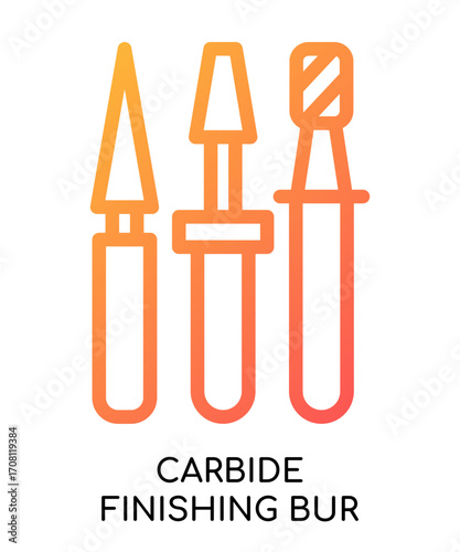 Carbide Finishing Bur Icon