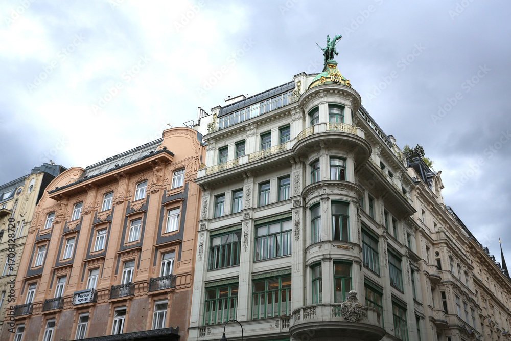 Fototapeta premium Immeubles à Vienne en Autriche