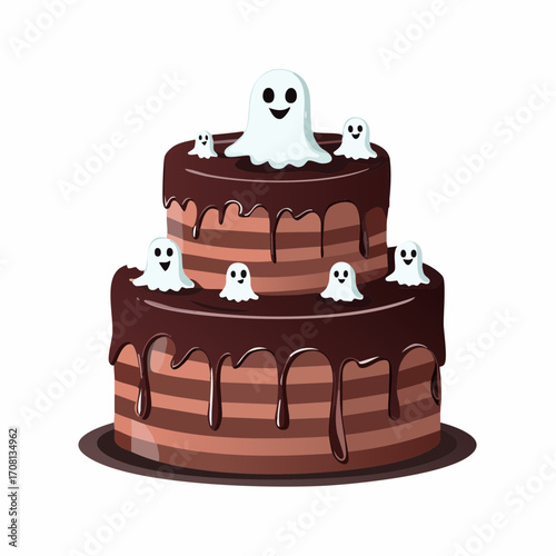 Schokoladentorte Halloween