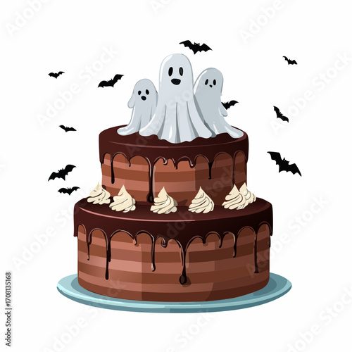 Schokoladentorte Halloween