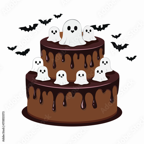 Schokoladentorte Halloween