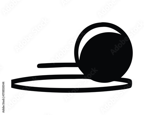 A business concept vector illustration shows a baseball cap and ball, a globe with a helmet, and other sports objects in a fun, competitive design

I've provided a descriptive sentence for the image b
