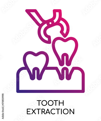Tooth Extraction Icon