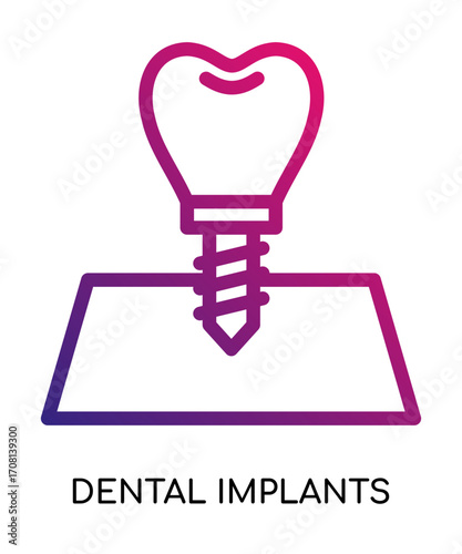 Dental Implants Icon