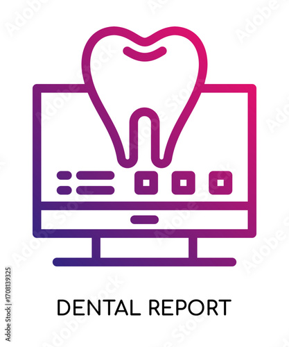 Dental Report Icon