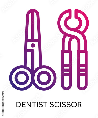 Dentist Scissor Icon