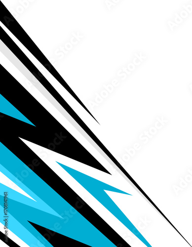 Blue Sporty Corner