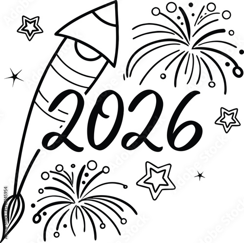 Two glasses of sparkling champagne celebrating a special occasion with a vector illustration