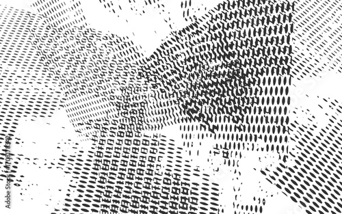 Vintage Lines Textures. Full page old line texture background with fine details.Subtle dust vector texture overlay. Monochrome abstract splattered background.