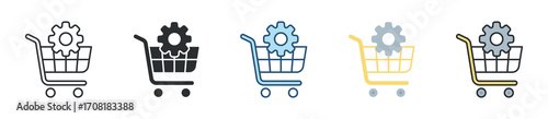Procurement Icon Set Multiple Style Collection
