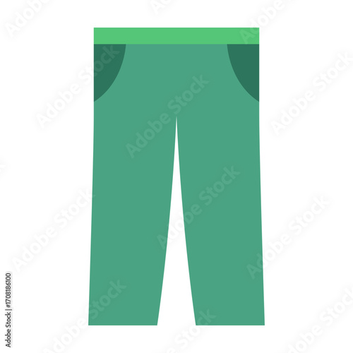 vector illustration of jeans