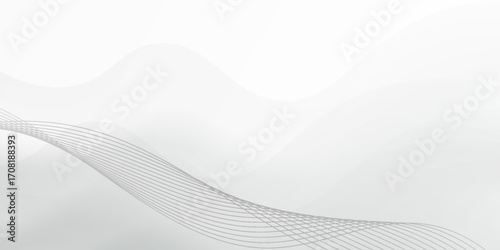 Premium background design with diagonal line pattern in grey colour. Vector white horizontal template for business banner, formal invitation backdrop, luxury voucher, prestigious gift certificate