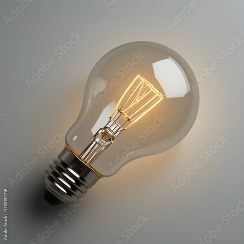 Wallpaper Mural light bulb on black Torontodigital.ca
