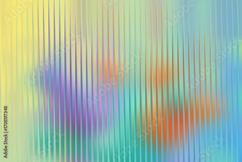 Abstract background with vertical lines and blurred shapes in pastel colors