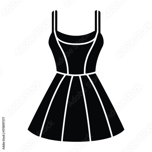 fashion dress on mannequin