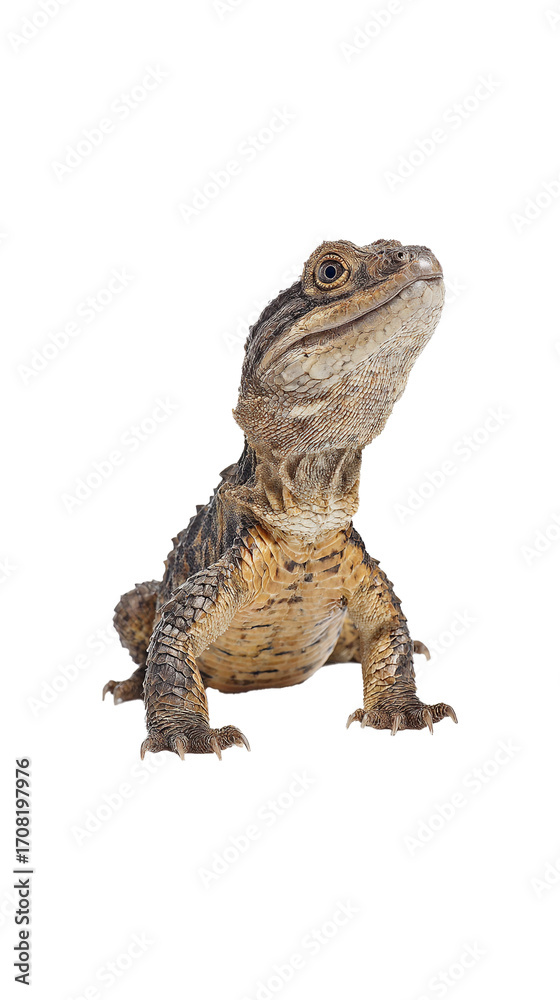 Obraz premium lizard isolated on white