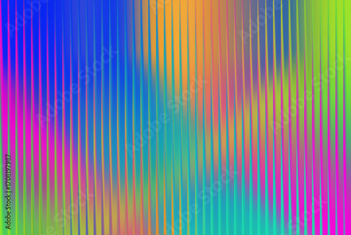 Vibrant and colorful abstract background with vertical lines and smooth gradients