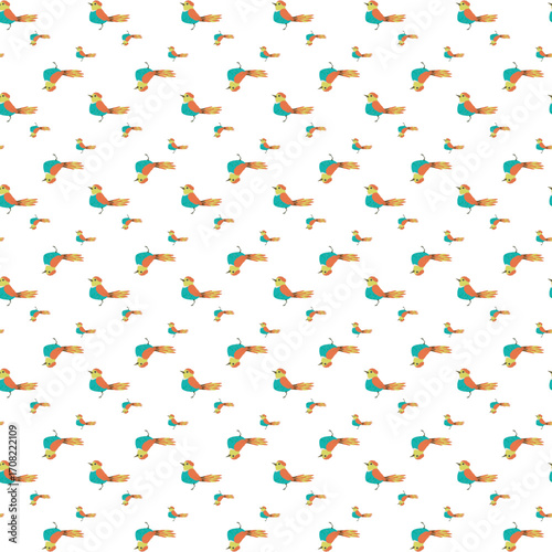 Seamless childish pattern with funny animals faces . Creative  kids texture for fabric, wrapping, textile, wallpaper, apparel. Vector illustration