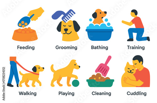 Pet Care Icons