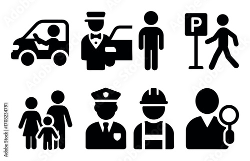 Parking Spot Icons