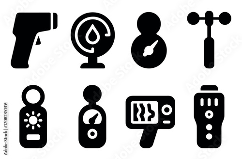 Measuring Instruments Icons