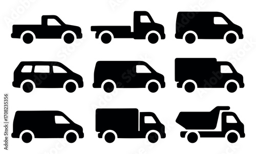 Utility Truck Icons