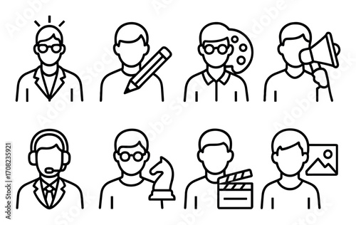 Advertising Roles Icons