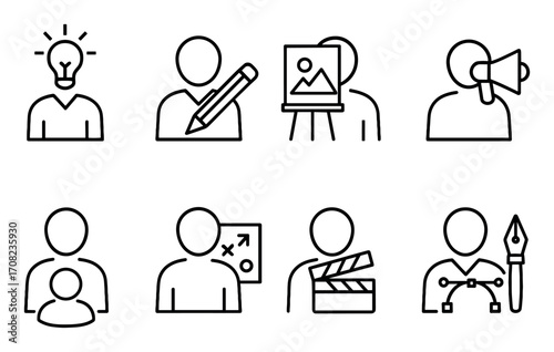 Advertising Roles Icons